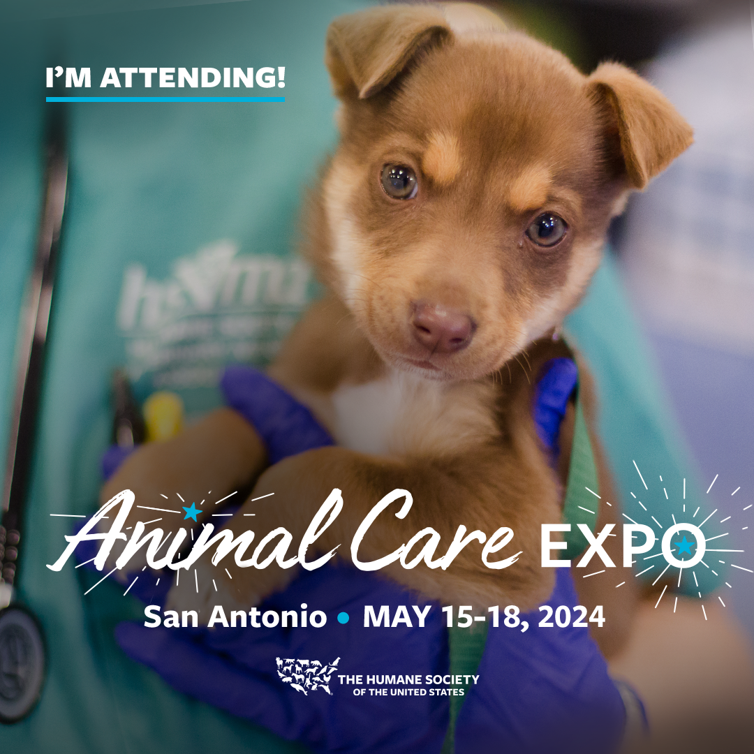 I'm attending Animal Care Expo