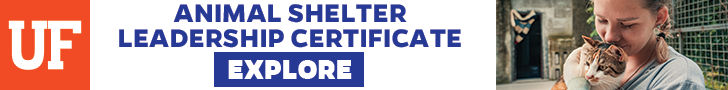 University of Florida Shelter Medicine animal shelter leadership certificate