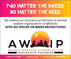 animal welfare organization insurance program