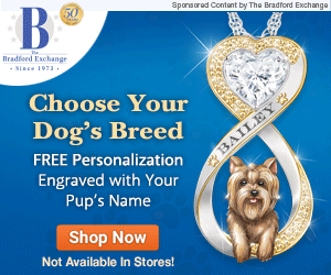 Bradford Exchange dog pendant