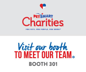 petsmart charities visit our booth 301