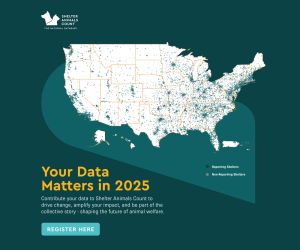 your data matters in 2025 register for shelter animals count