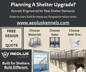 aeolus kennels are engineered for real shelter demands