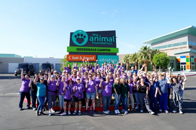 Group photo of volunteers