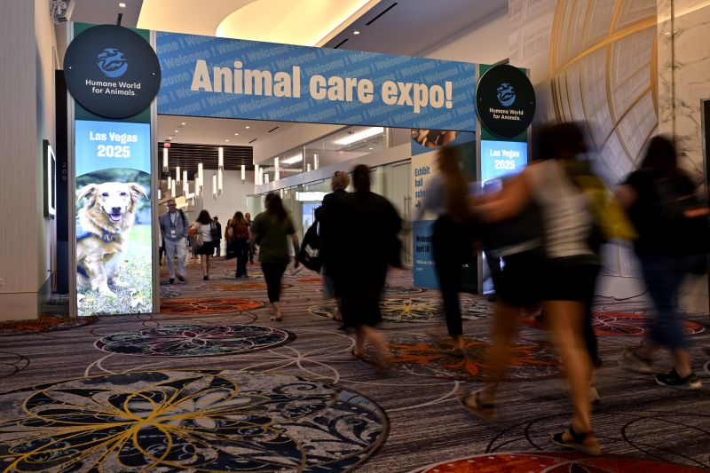 Animal Care Expo entrance unit