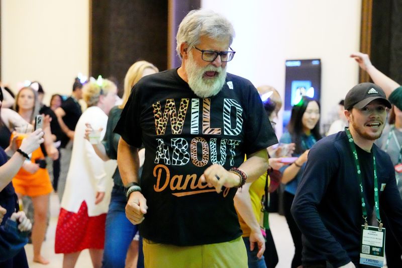 Man dancing
