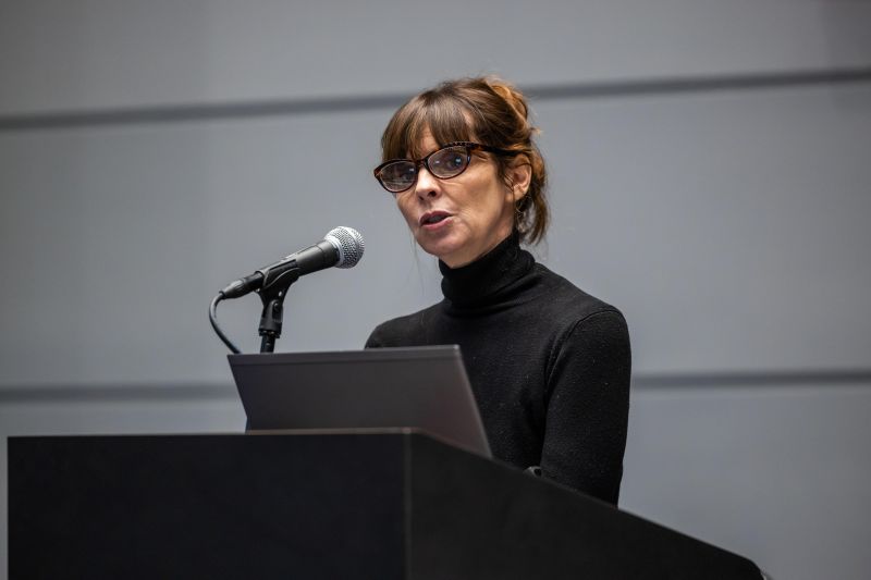 Victoria Stilwell speaking at Expo