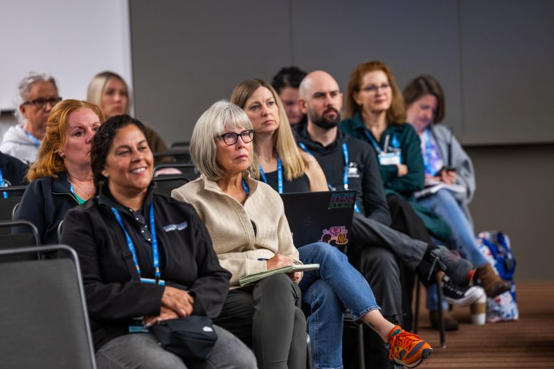Group of attendees in a workshop