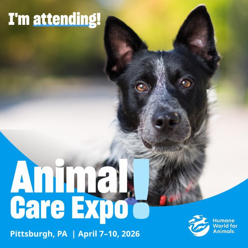 I'm attending Animal Care Expo 2026