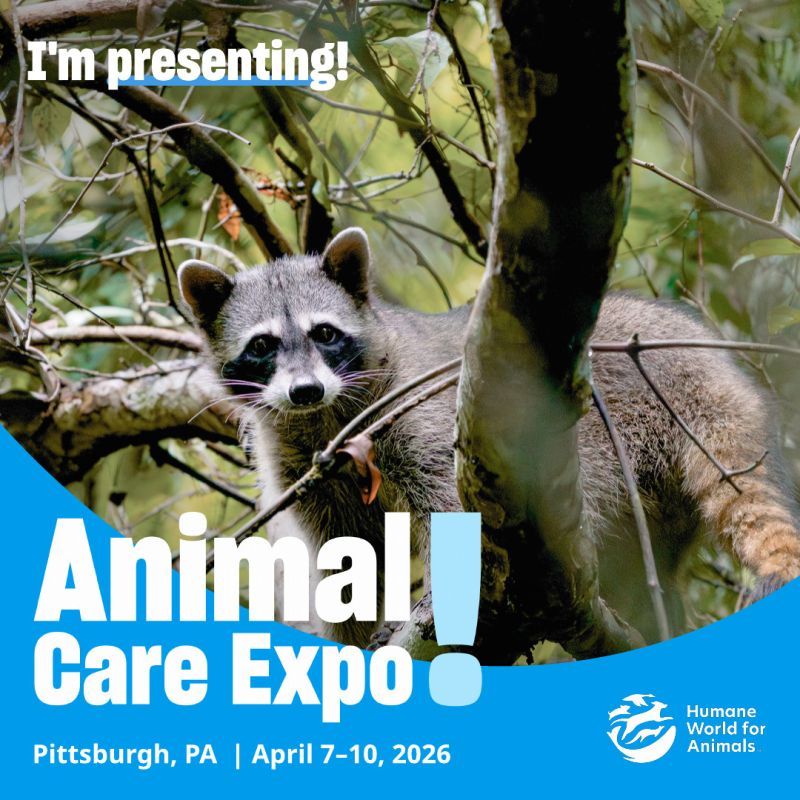I'm presenting at Animal Care Expo 2026