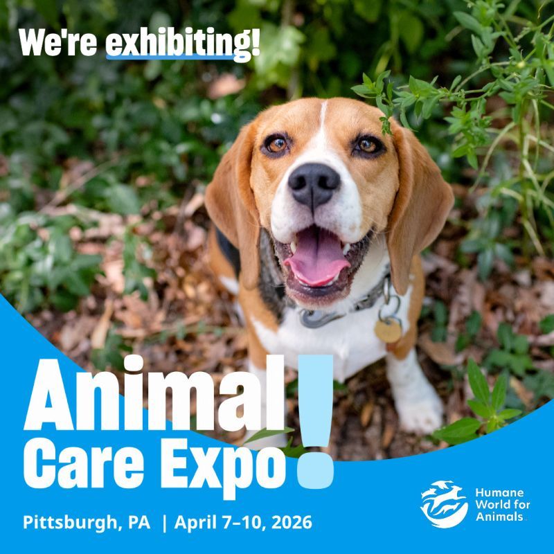 We're exhibiting at Animal Care Expo 2026