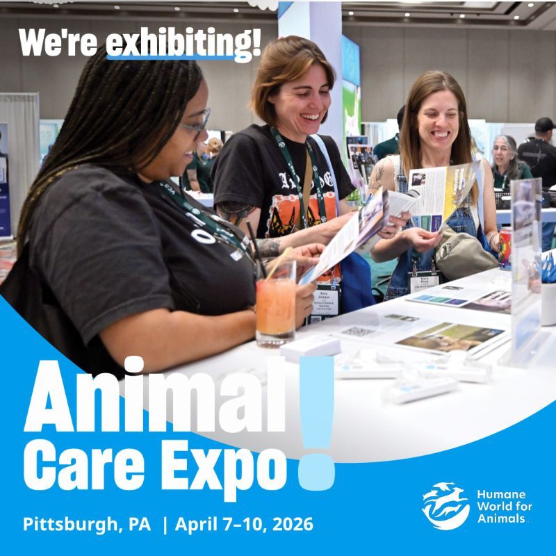 We're exhibiting at Animal Care Expo 2026