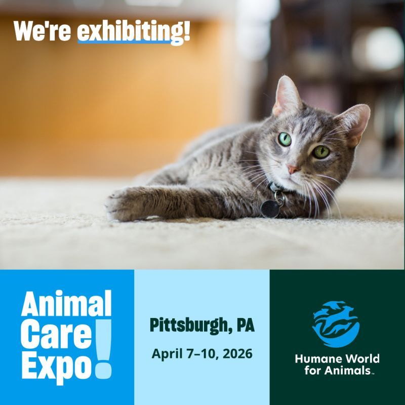 We're exhibiting at Animal Care Expo 2026
