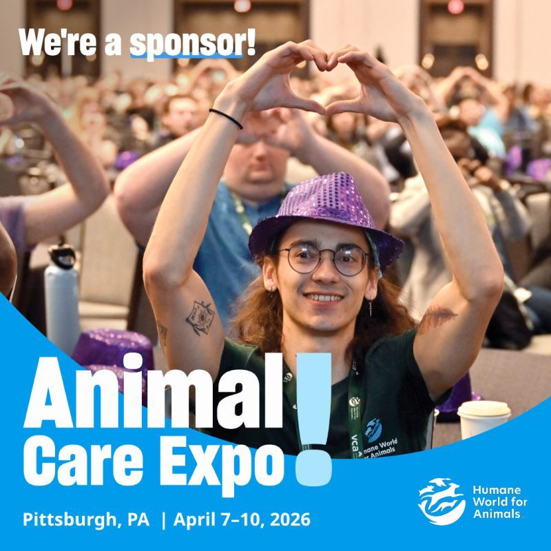 We're a sponsor at Animal Care Expo 2026
