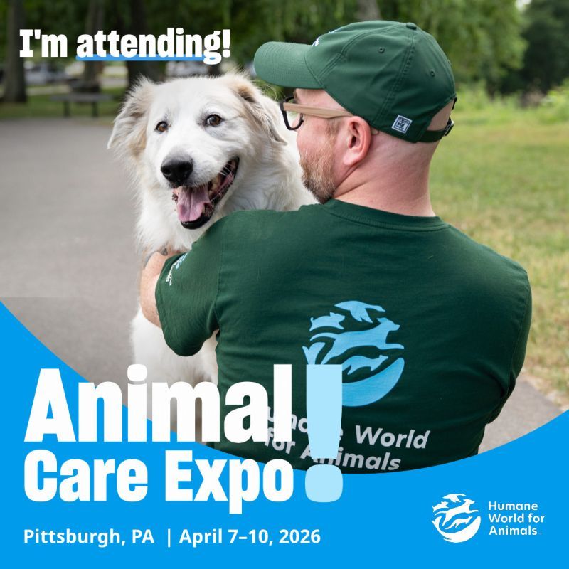 I'm attending Animal Care Expo 2026