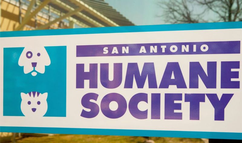 san antonio humane society sign