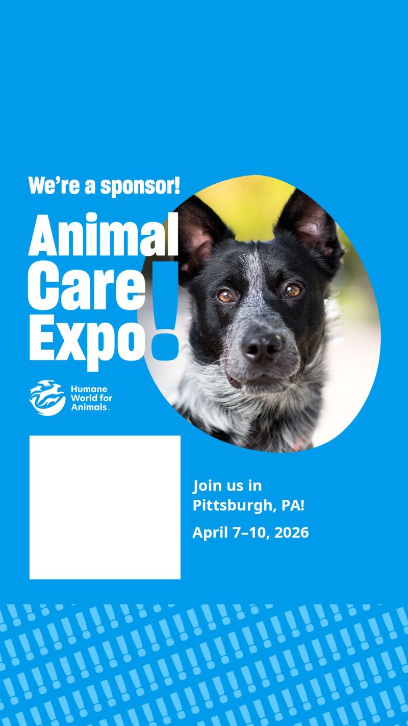 We're a sponsor at Animal Care Expo 2026