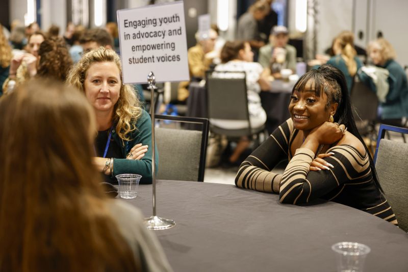 Attendees network during TAFA 2025 Round Tables session.