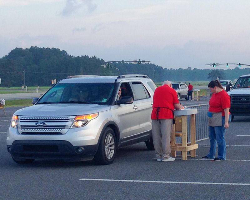 Drive-through clinic in Louisiana