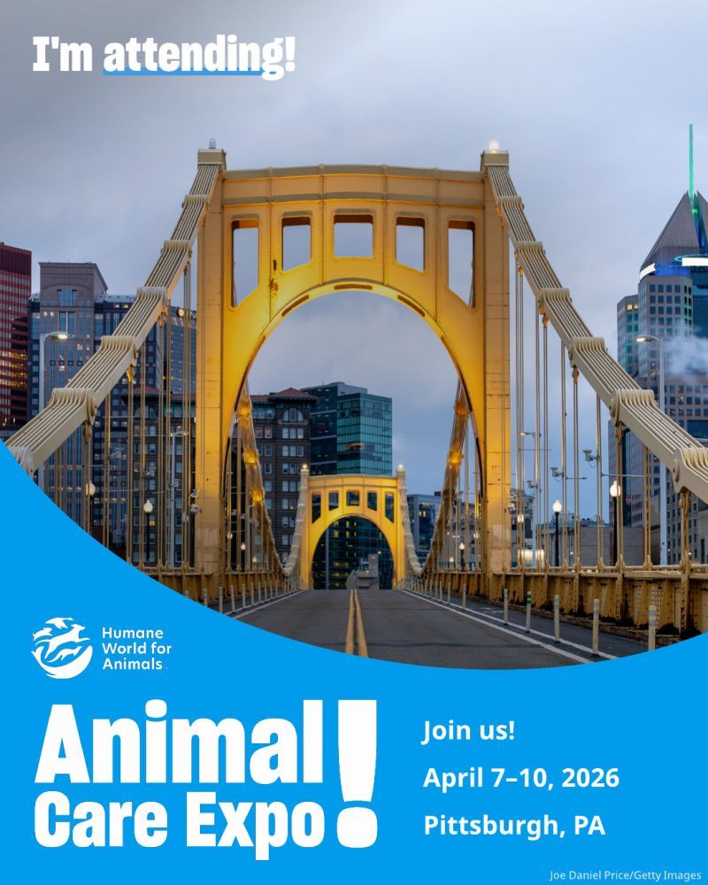 I'm attending Animal Care Expo 2026