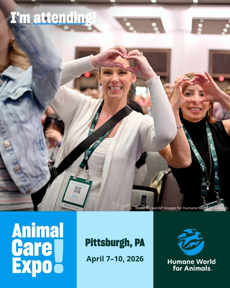 I'm attending Animal Care Expo 2026