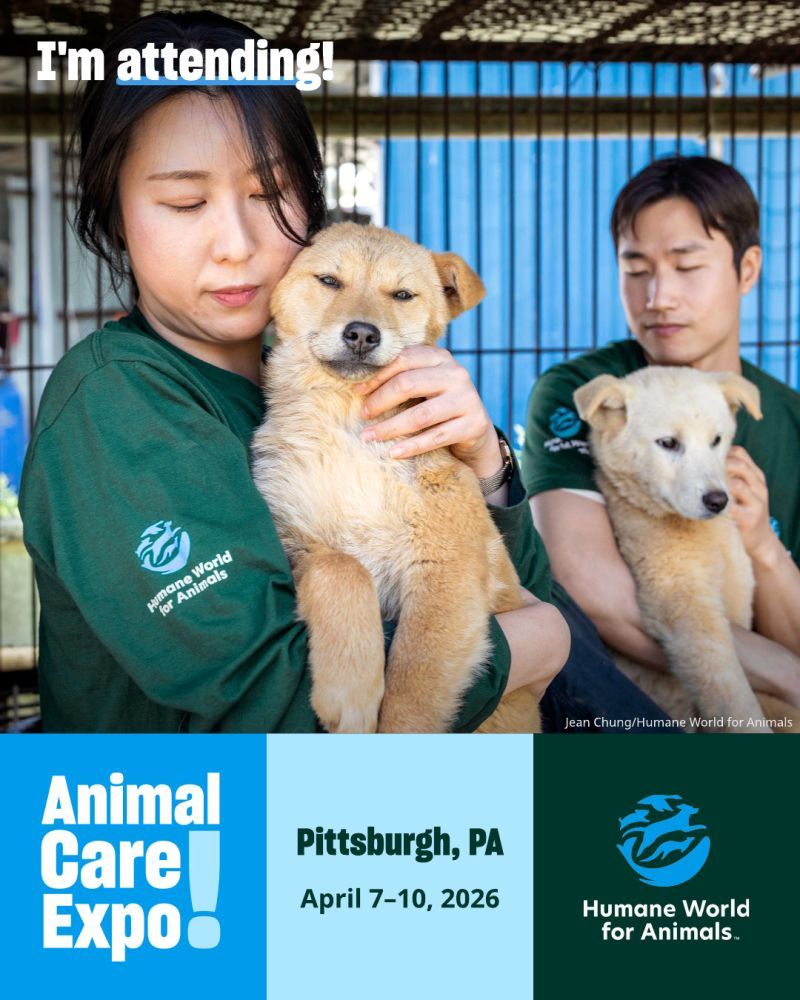 I'm attending Animal Care Expo 2026