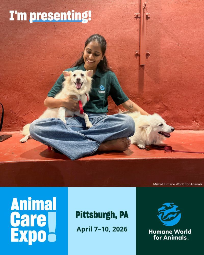 I'm presenting at Animal Care Expo 2026