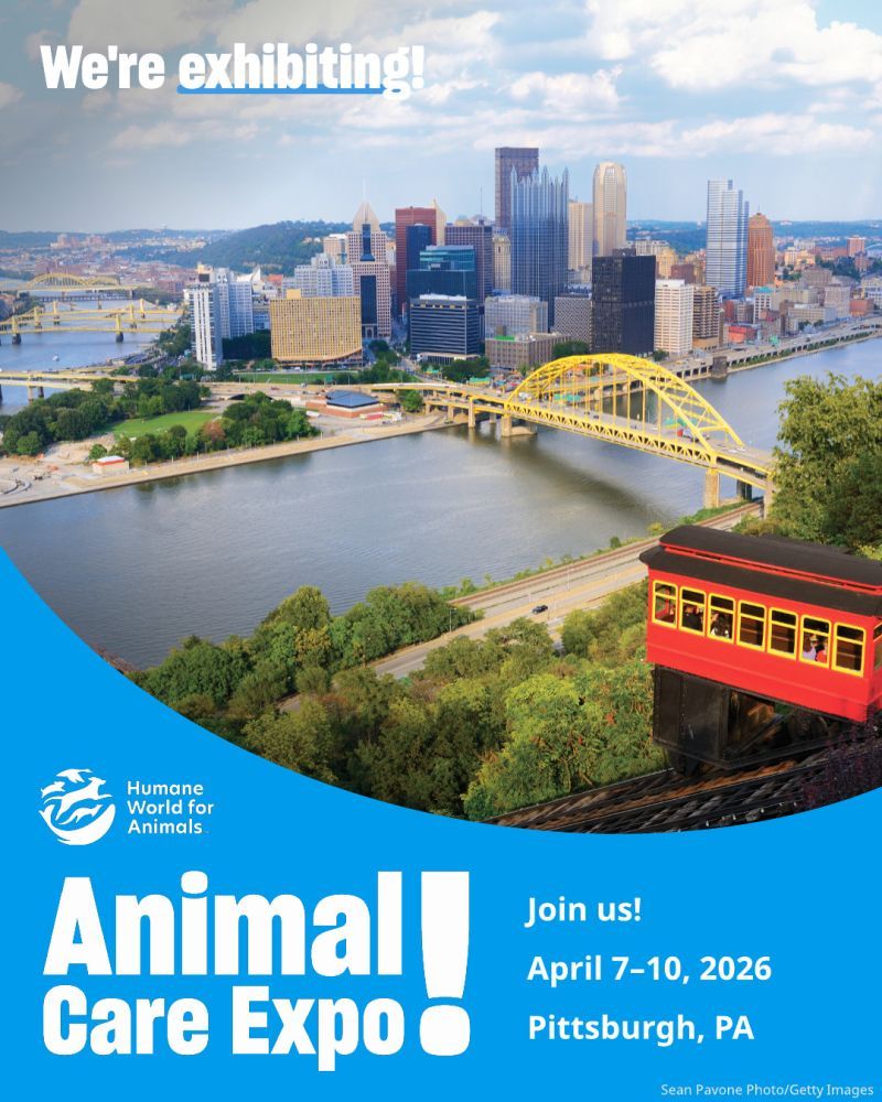 We're exhibiting at Animal Care Expo 2026