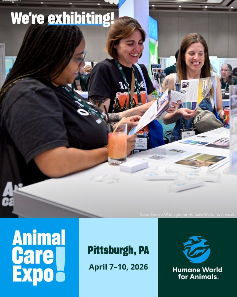 We're exhibiting at Animal Care Expo 2026
