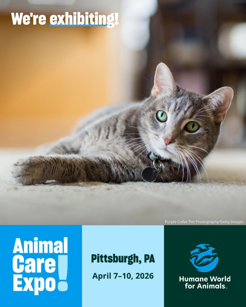 We're exhibiting at Animal Care Expo 2026
