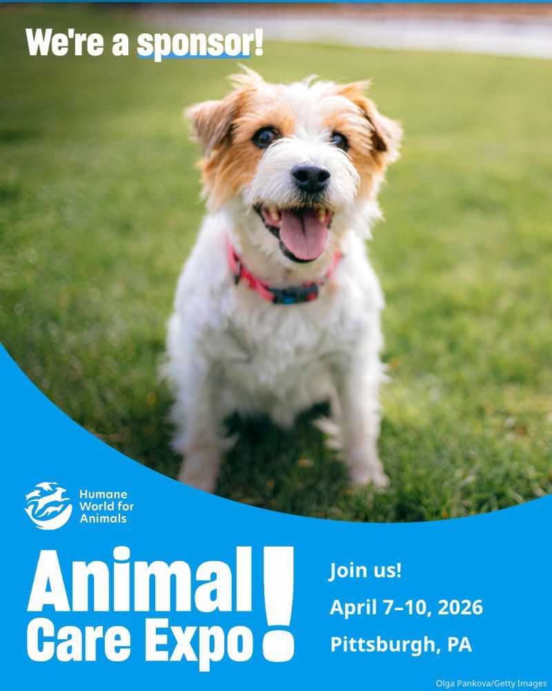 We're a sponsor at Animal Care Expo 2026