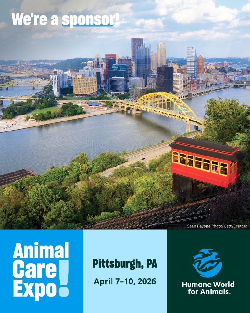 We're a sponsor at Animal Care Expo 2026
