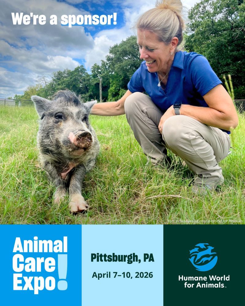 We're a sponsor at Animal Care Expo 2026