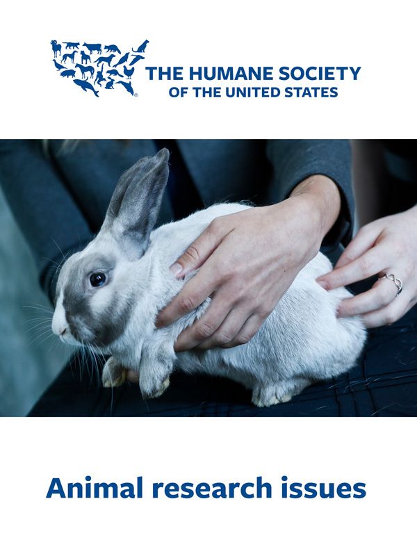 HSUS: Animal Research Issues