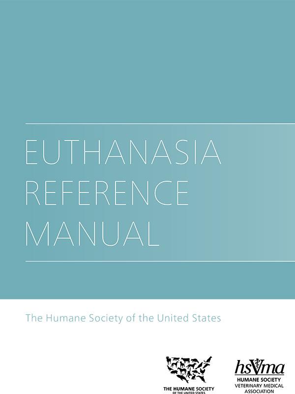 Euthanasia Reference Manual Cover