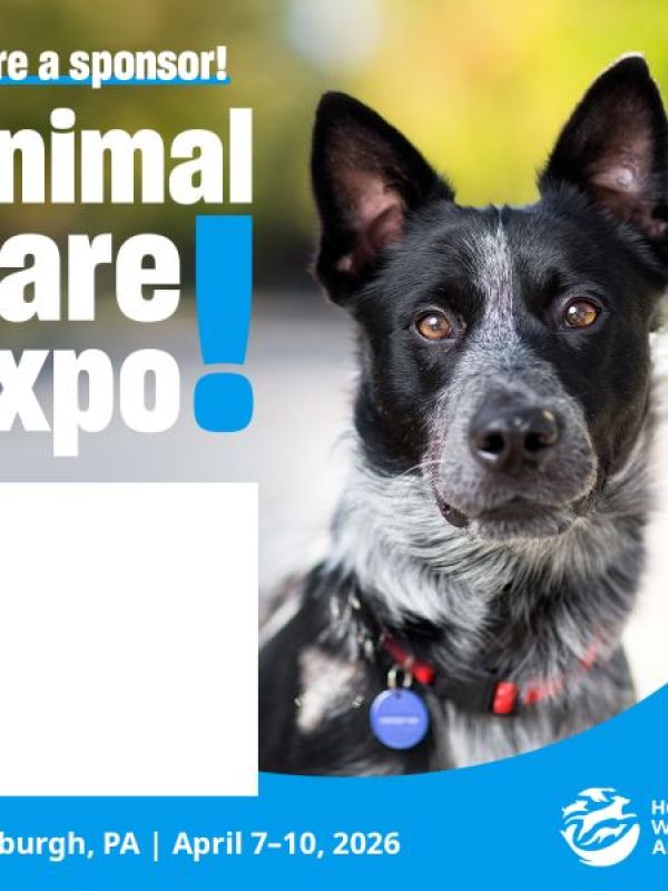 we're a sponsor of animal care expo 2026