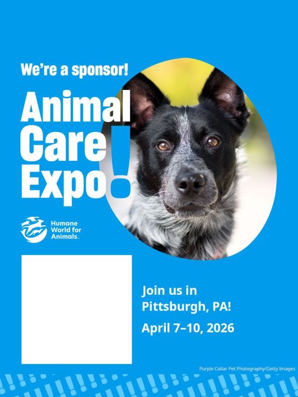 we're a sponsor of animal care expo 2026