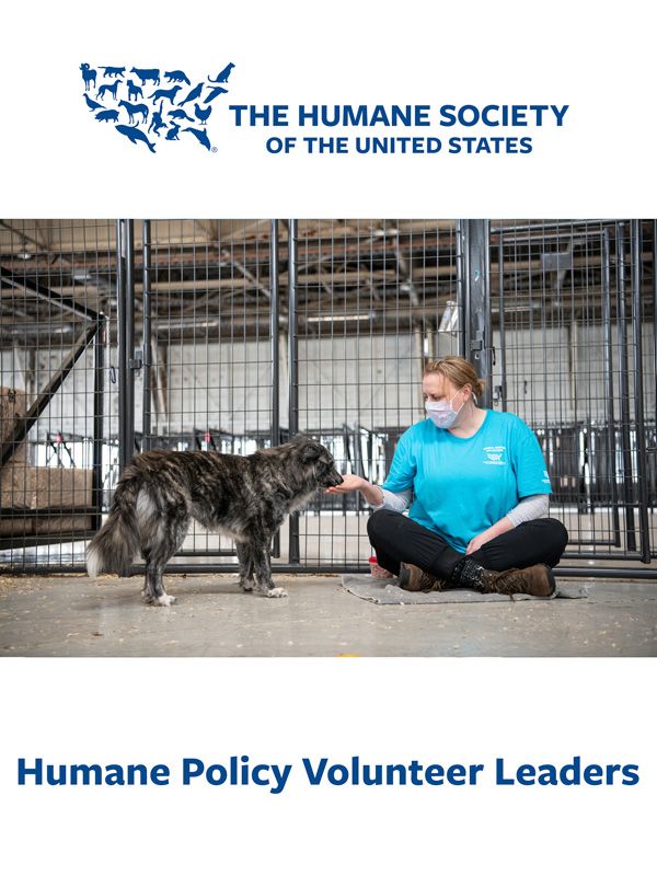 HSUS: Humane Policy Volunteer Leaders
