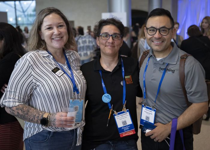 Group of people at a reception