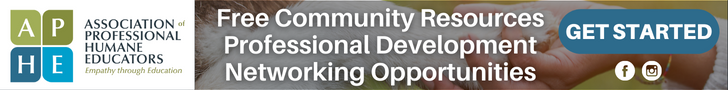 free resources from the association of professional humane educators