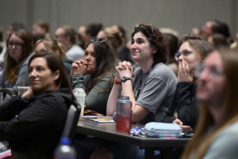 Attendees at a workshop